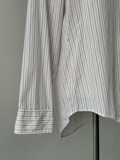 Christian Dior 1990s Cotton Striped Shirt - M