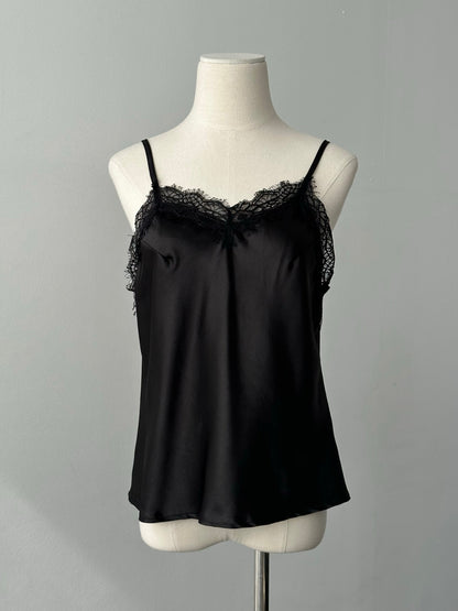 Vintage 2000s Lace Cami Top - S