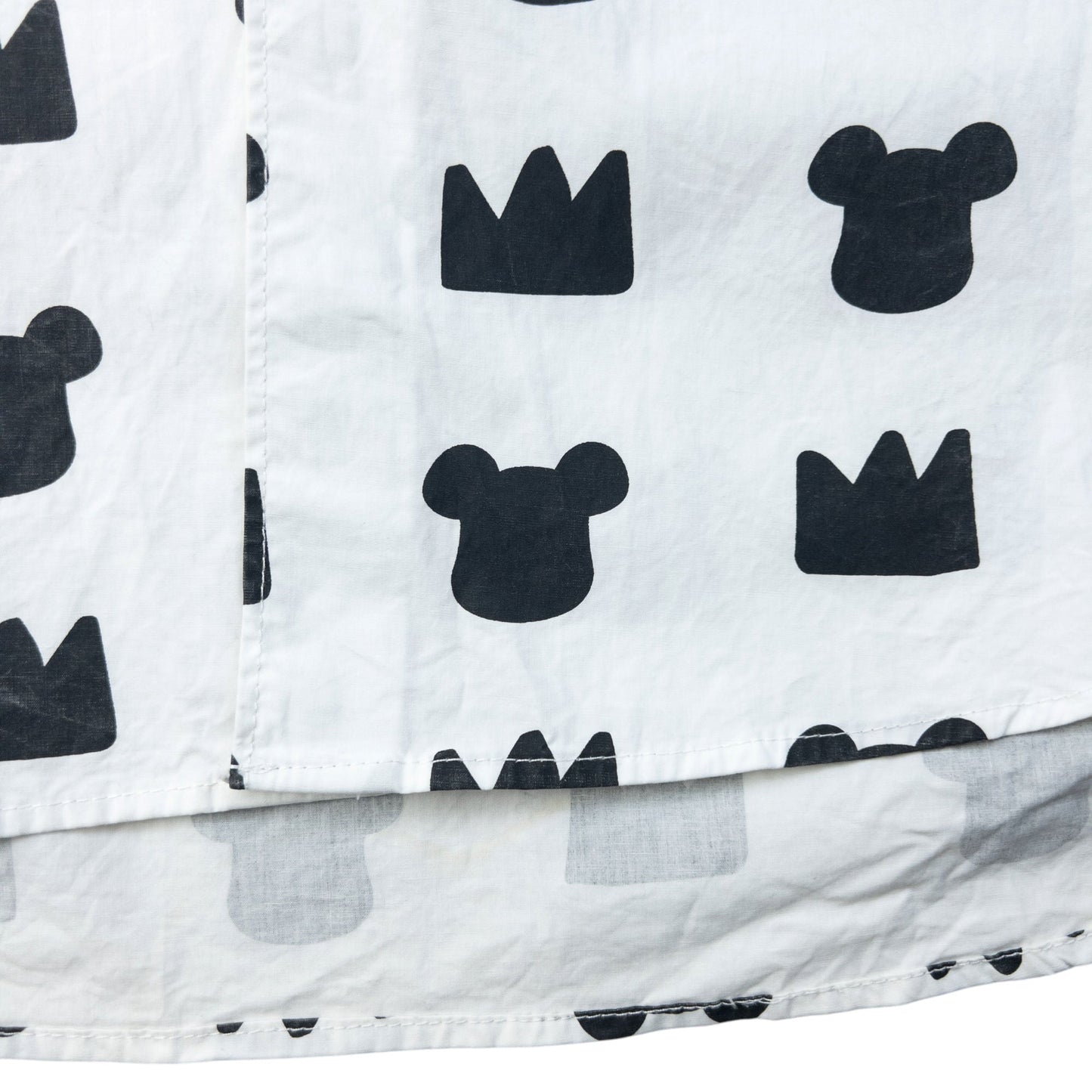 Vintage 2009 Comme Des Garçons X Bearbrick Medicom Toy Long Sleeve Button Up Shirt Size S | Small, White