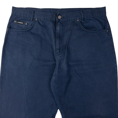 Vintage YSL Yves Saint Laurent Embroidered Chino Trousers Size W38