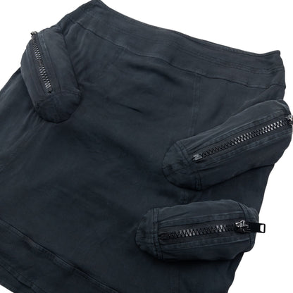 Vintage Burberry Cargo Skirt Womens Size W31 | W31, Black