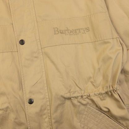 Vintage 90s Burberry Zip Up Jacket Size S | Small, Beige