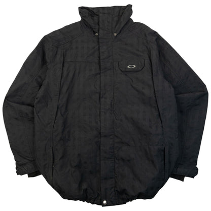 Vintage 2000s Oakley Zip Up Snowboarding Jacket Size XL | XL, Black