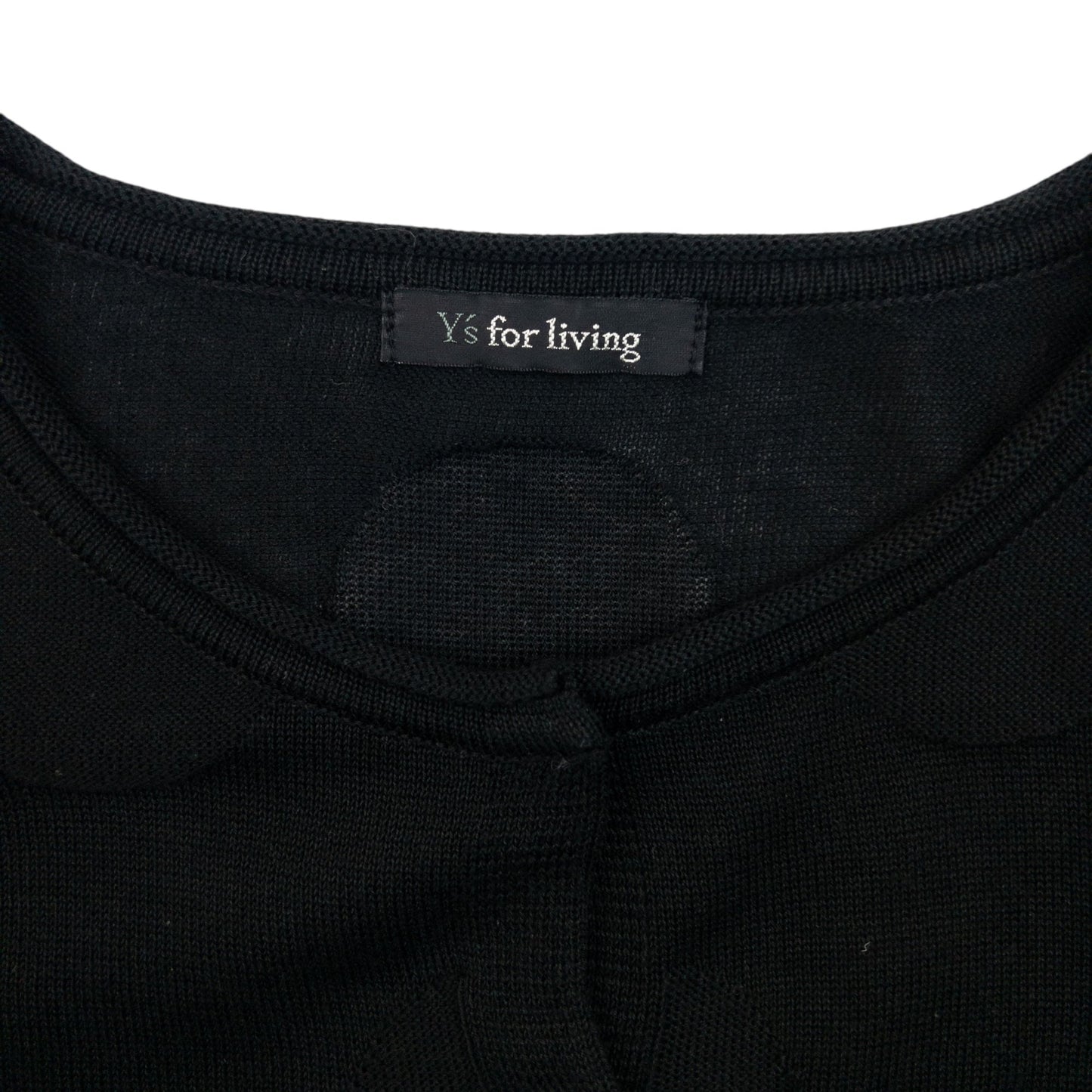 Vintage 90s Yohji Yamamoto Polka Dot Cardigan Womens Size M | Medium, Black