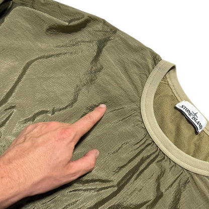 Stone Island Nylon Metal Pullover | XL, Olive