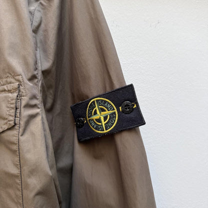 Mid 00’s Stone Island Zip Jacket / Overshirt (L) | Extra Large, Brown