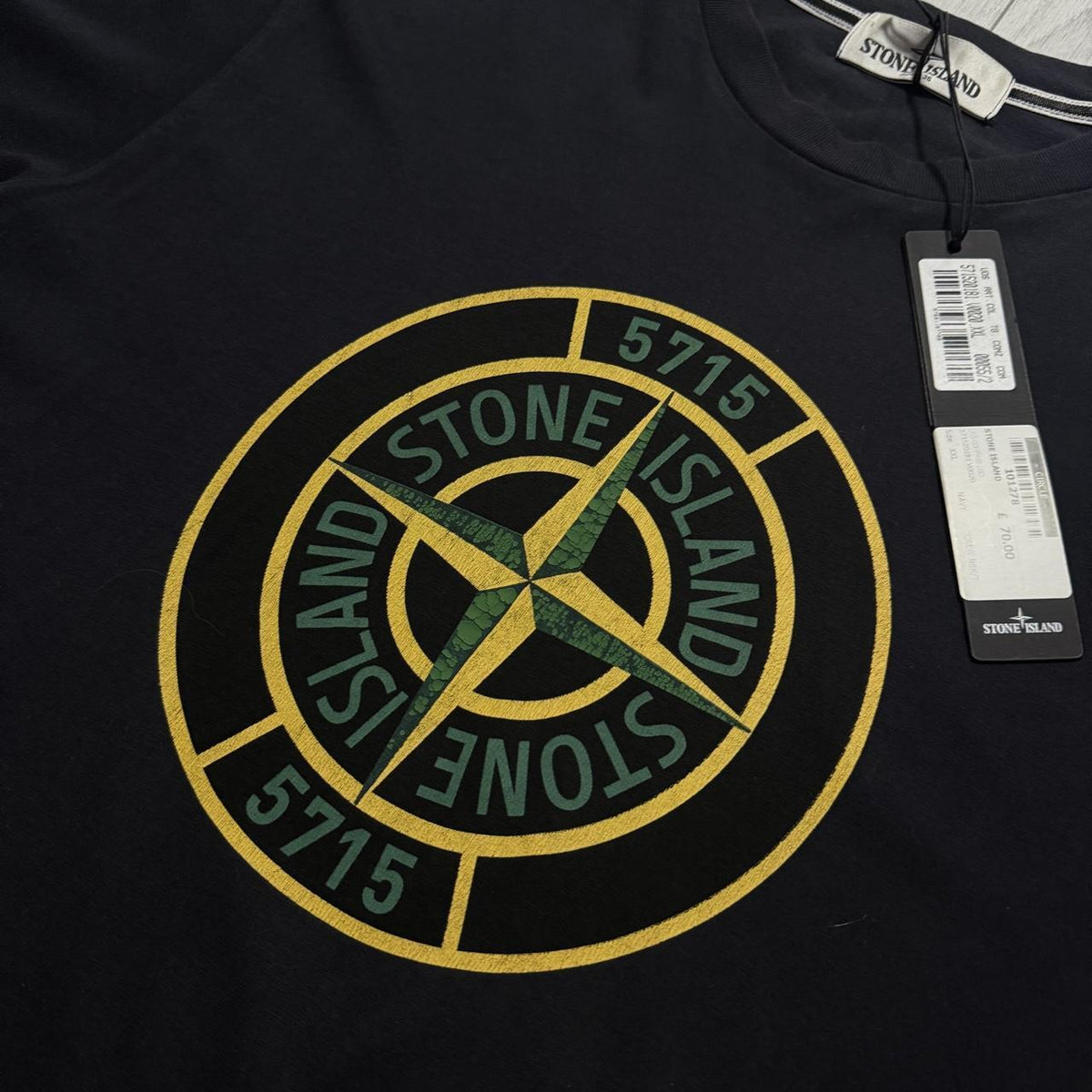 Stone Island Compass T-Shirt | XXL, Black