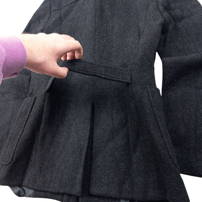 Vintage 2000s Yohji Yamamoto Inéd Wool Jacket Womens Size M | Medium, Grey