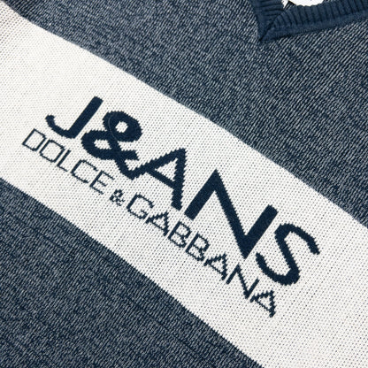 Vintage 2000s Dolce & Gabbana Jumper Womens Size M | Medium, Cream