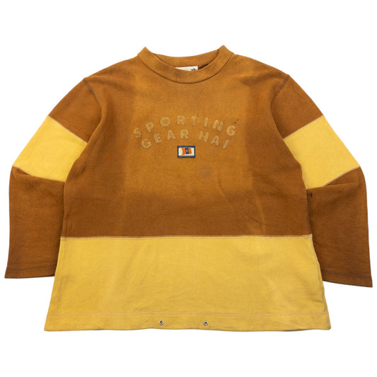 Vintage 90s Hai Sporting Gear By Issey Miyake Sweatshirt Womens Size S | Small, Brown
