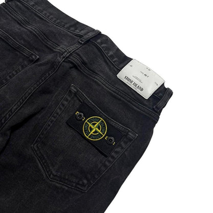 Stone Island Denim Jeans | W30, Black