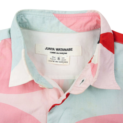 Vintage Junya Watanabe X Comme Des Garçons Button Up Shirt Size XS | XS, Red