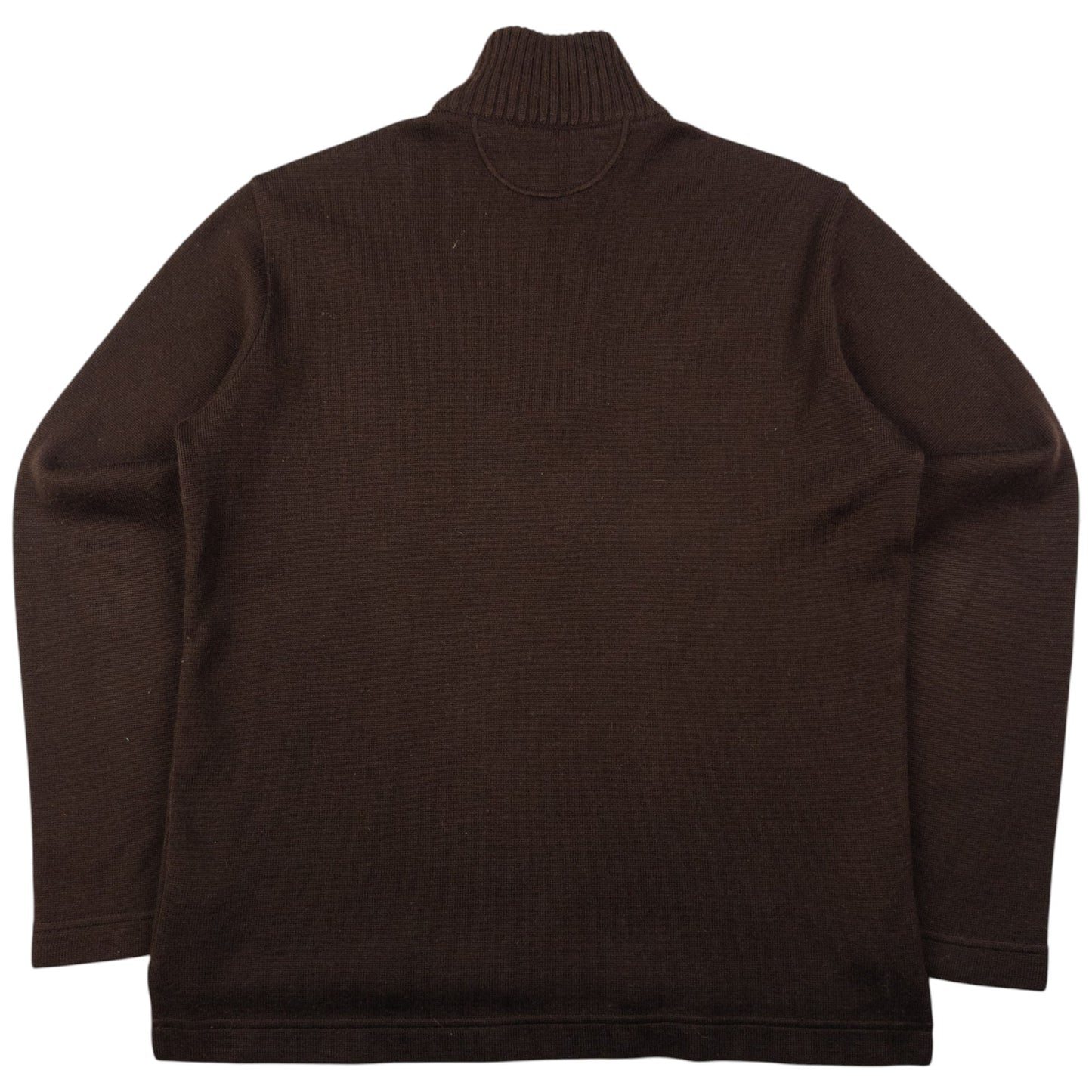 Vintage Armani Jeans Q Zip Knit Jumper Size S