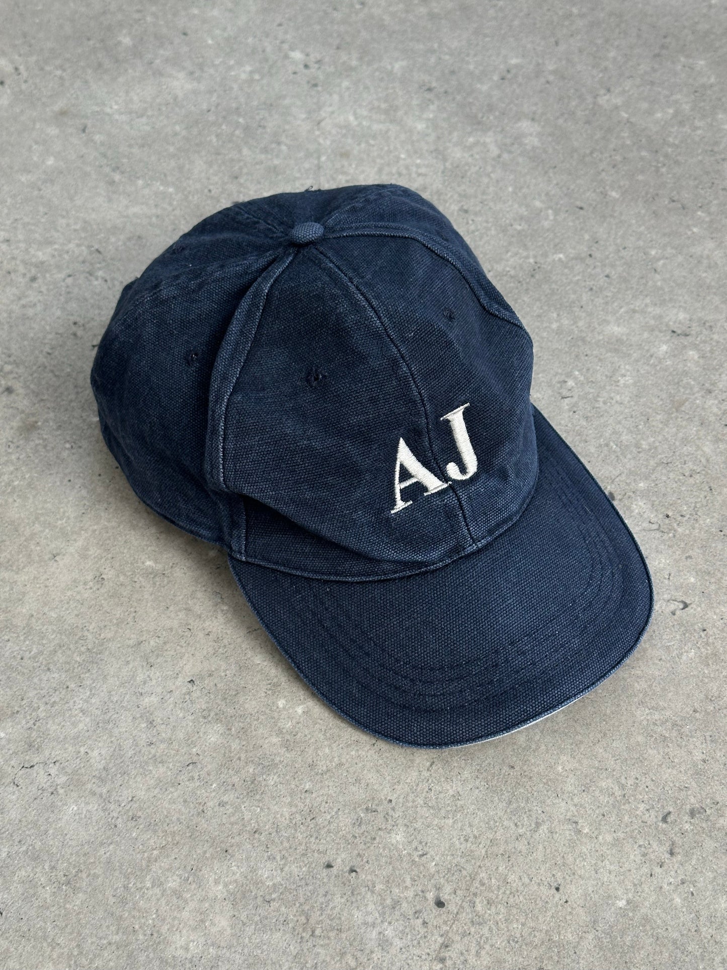Armani Jeans 1990s Cotton Logo Hat