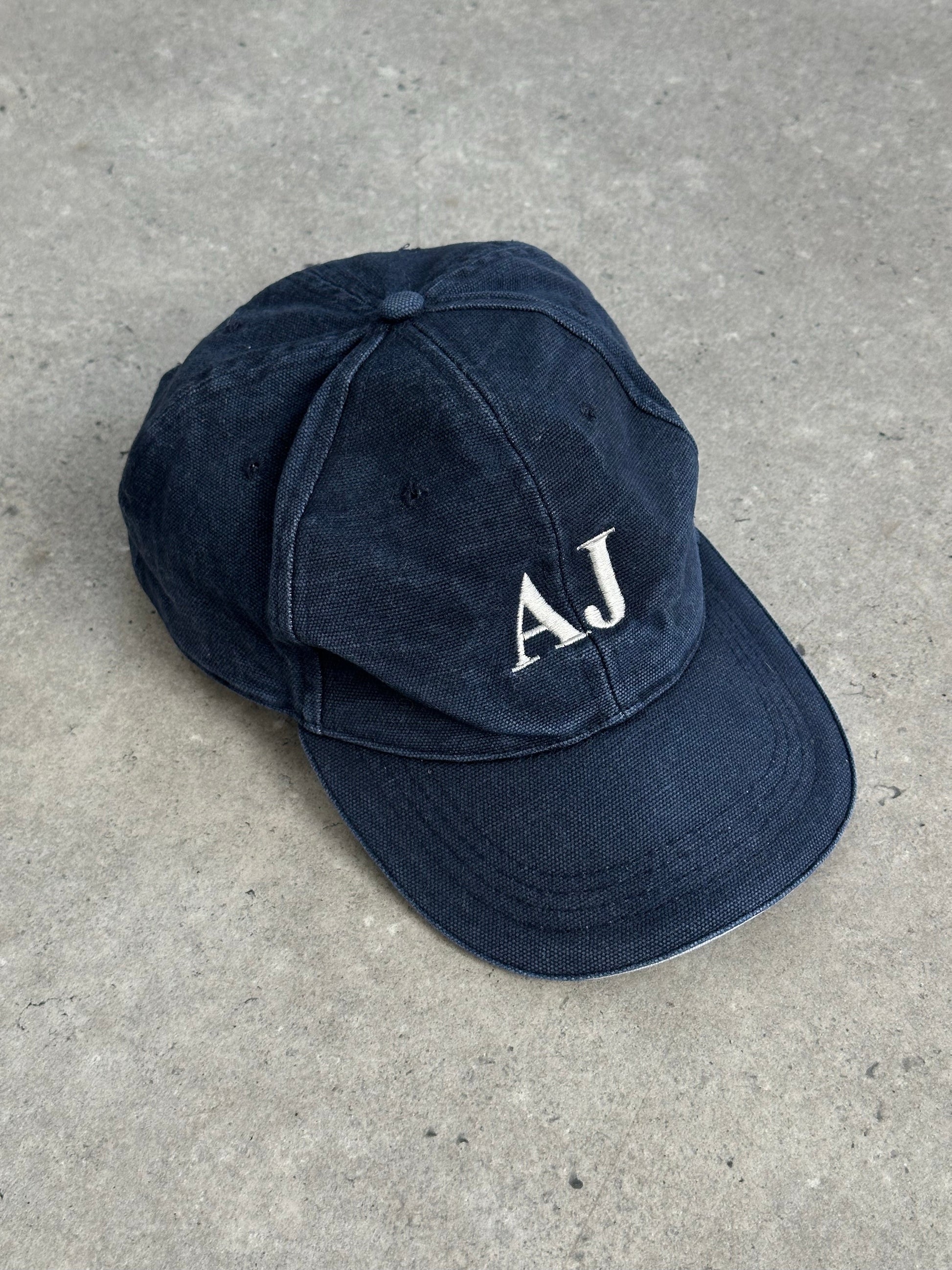 Armani Jeans 1990s Cotton Logo Hat