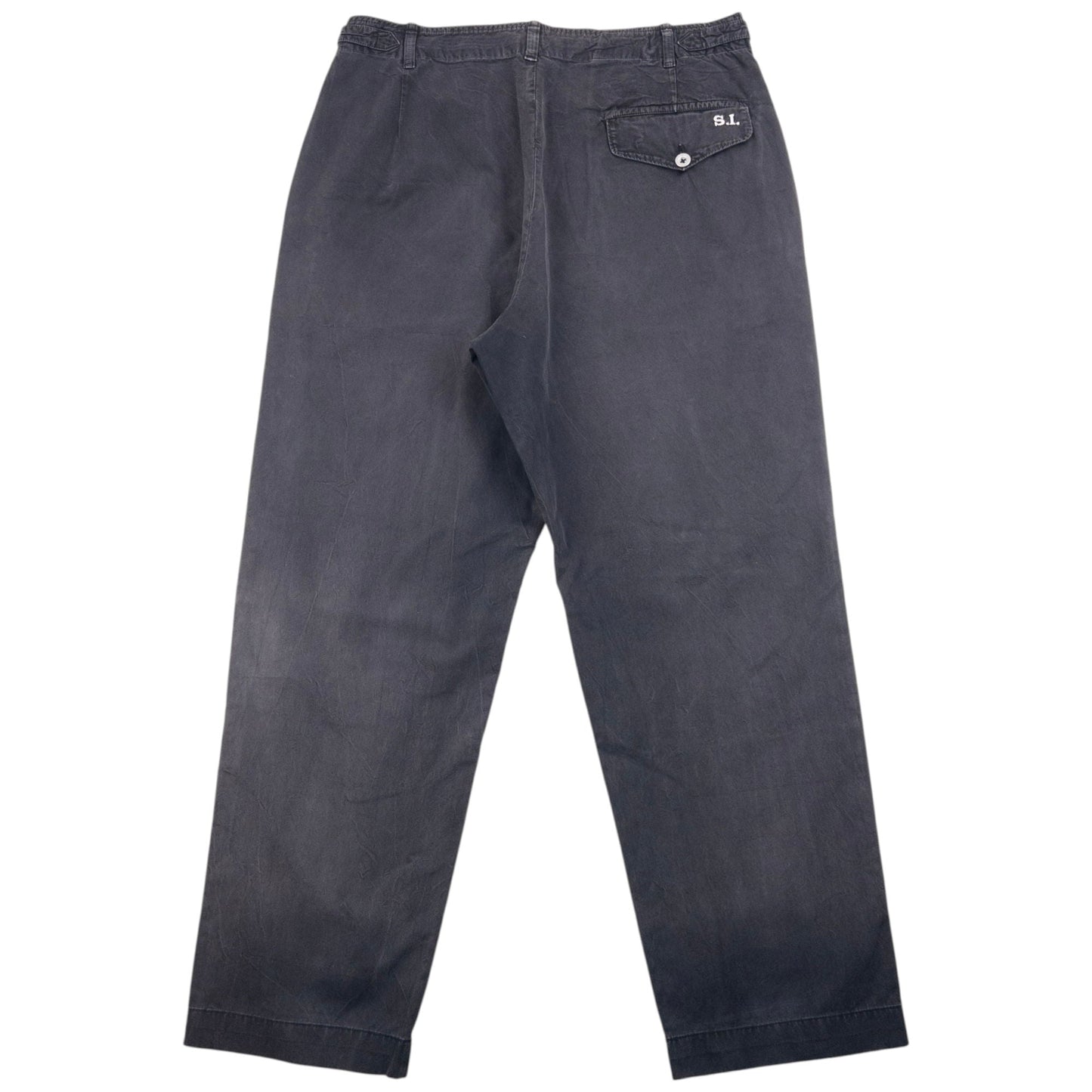 Vintage 2005 Stone Island Compact Trousers Size W30 | W30, Grey