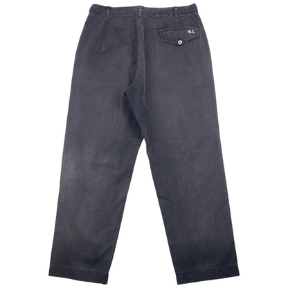 Vintage 2005 Stone Island Compact Trousers Size W30 | W30, Grey