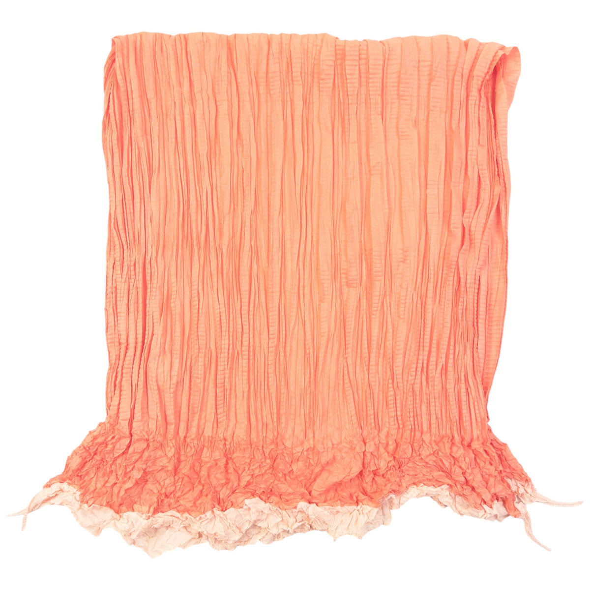 Vintage 90s Issey Miyake Pleated Crinkle Scarf | O/S, Pink
