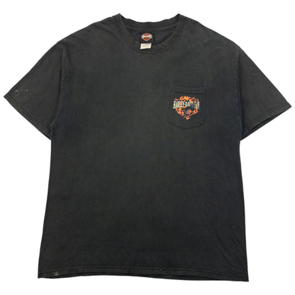 Vintage 2000s Harley Davidson Graphic T Shirt Size XL | XL, Grey