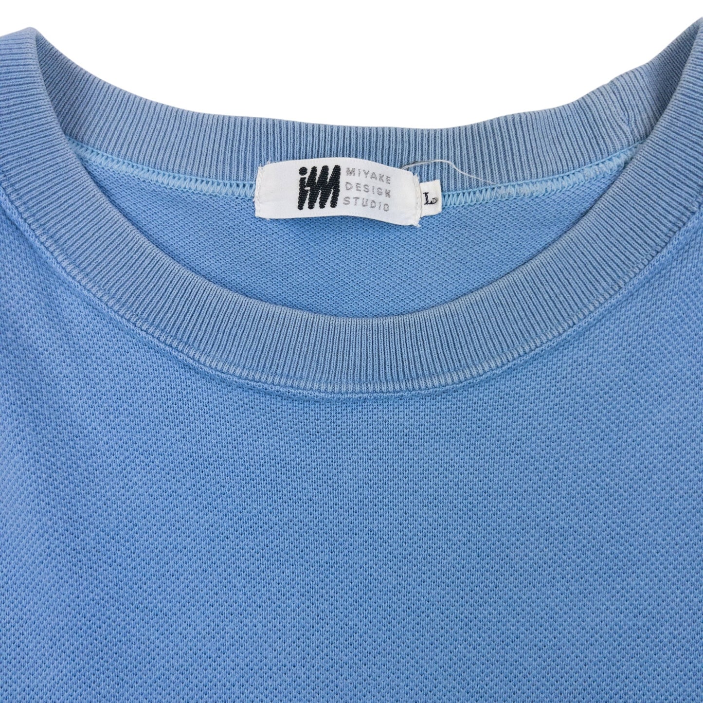 Vintage 90s Issey Miyake T Shirt Size M | Medium, Blue