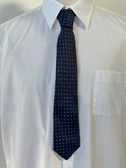 Italian Vintage 1990s Pure Silk Print Tie