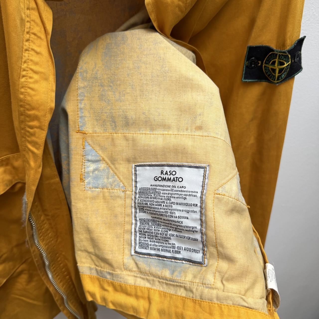 1992 Stone Island Raso Gommato Jacket (M) | Medium, Green
