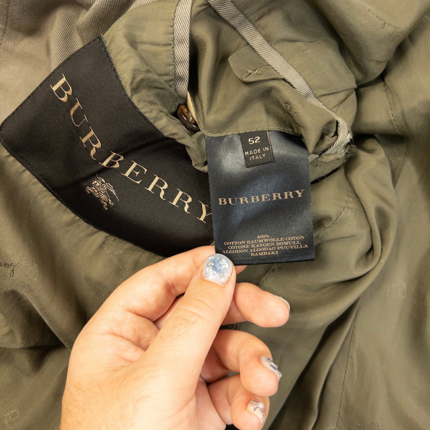 Vintage Burberry Prorsum Button Up Jacket Size M | Medium, Grey
