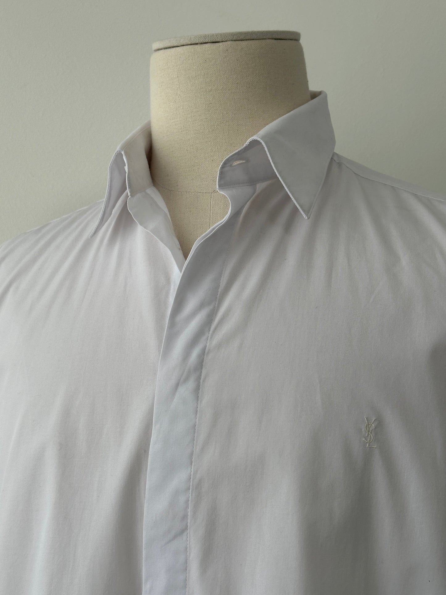 Yves Saint Laurent Pour Homme 2000s Short Sleeve Shirt - L