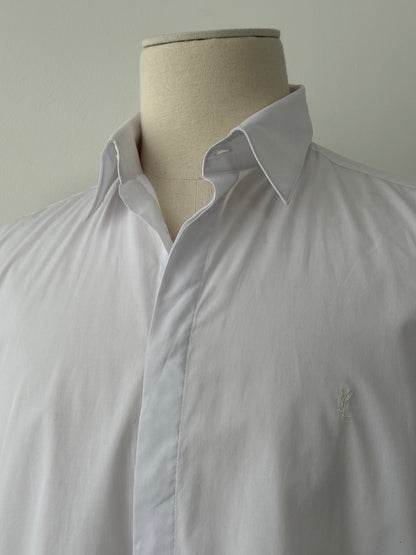 Yves Saint Laurent Pour Homme 2000s Short Sleeve Shirt - L