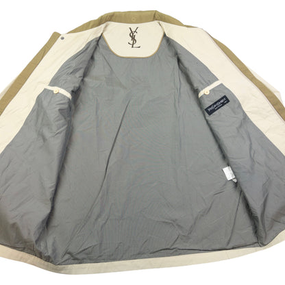 Vintage YSL Yves Saint Laurent Zip Up Jacket Size M