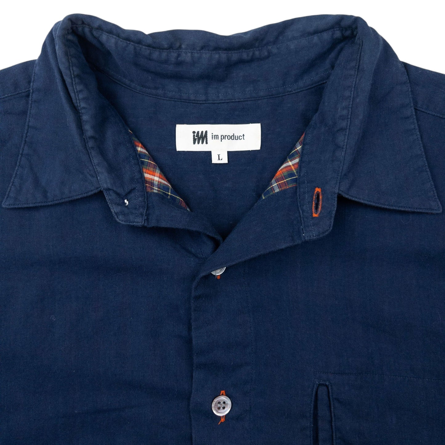 Vintage Issey Miyake Long Sleeve Button Up Shirt Size L