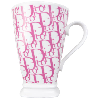 Vintage 2000s Dior Monogram Fine Bone China Mug
