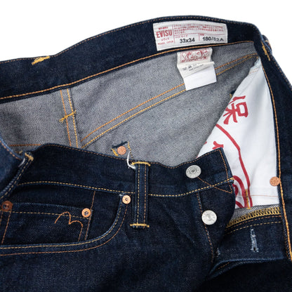 Vintage Evisu Double Gull Japanese Denim Jeans Size W34