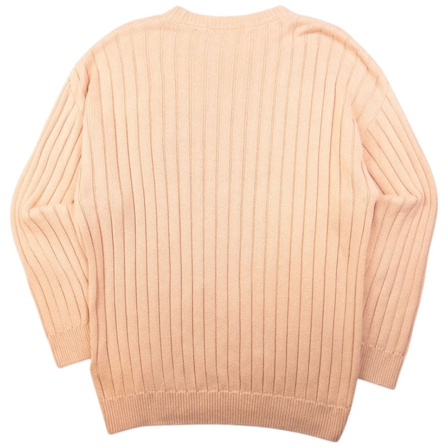 Vintage Burberry Embroidered Knit Jumper Size M