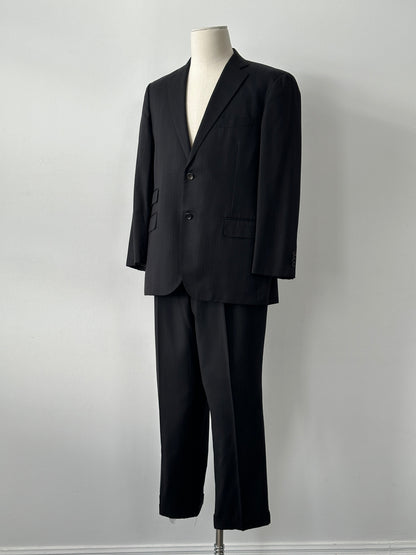 Loro Piana x Visaruno 1990s Pure Wool Single Breasted Suit - 42S/W34