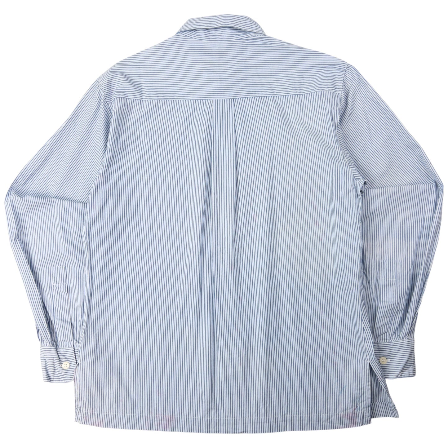 Vintage Issey Miyake Striped Long Sleeve Button Up Shirt Size S