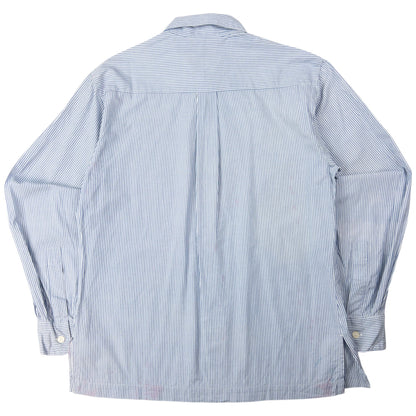 Vintage Issey Miyake Striped Long Sleeve Button Up Shirt Size S