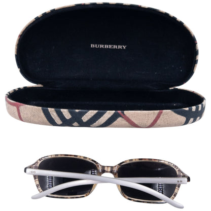 Vintage 2000s Burberry Nova Check Sunglasses | O/S, Beige, Black, Red