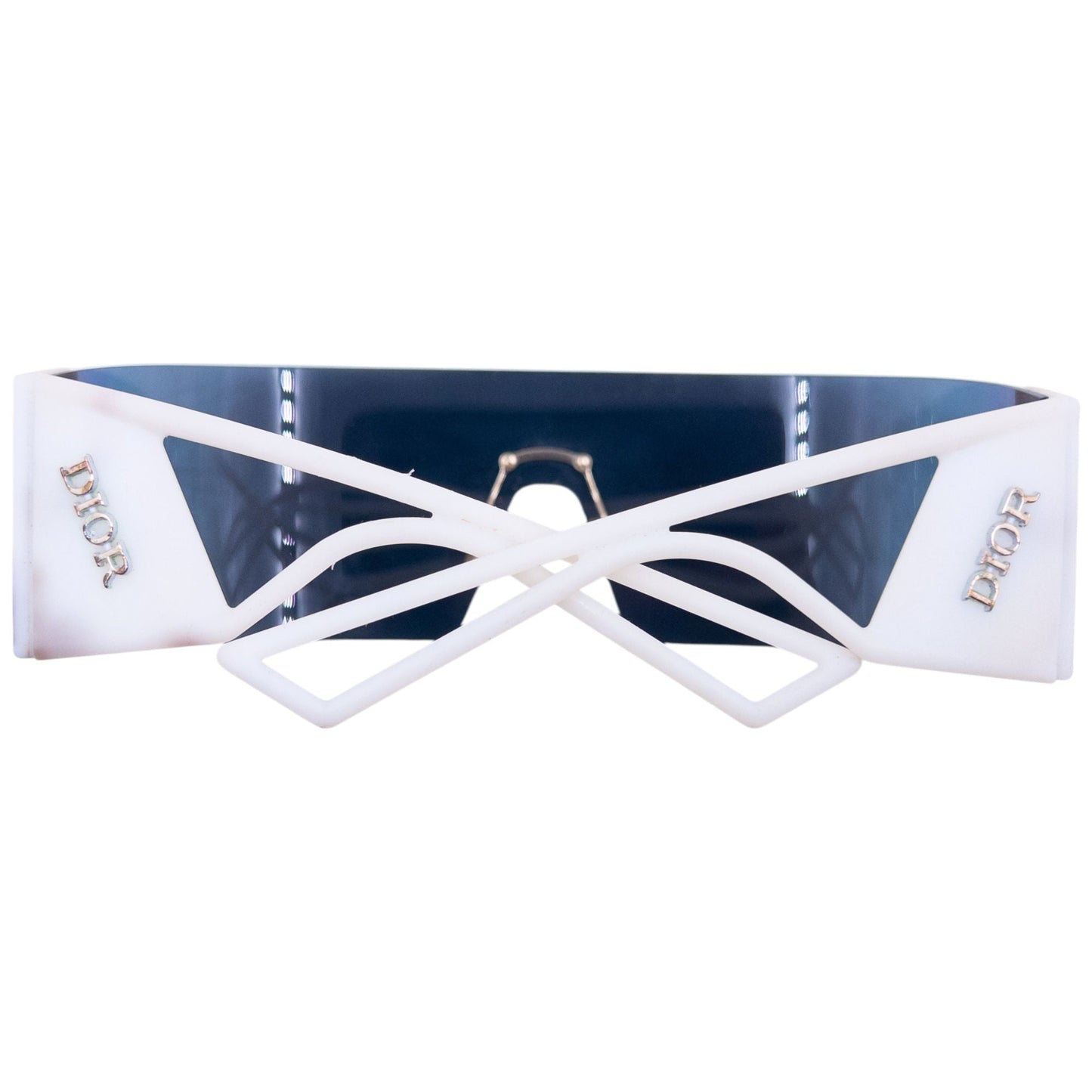 Vintage Dior KALEIDIORSCOPIC Shield Sunglasses | O/S, Iridescent