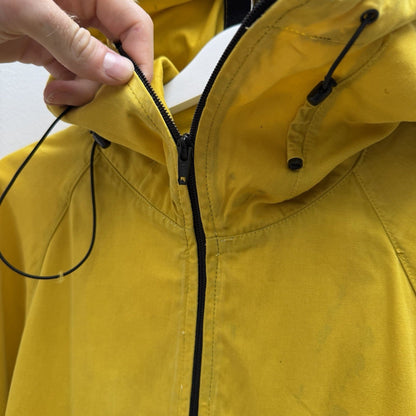 00’s Stone Island Raso Gommato Jacket (M) | Large, Yellow