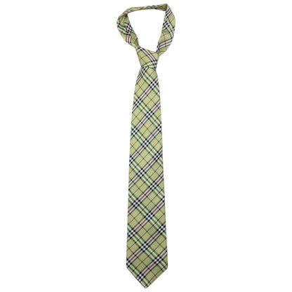 Vintage Burberry Nova Check Silk Tie