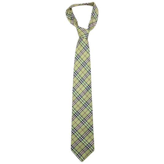 Vintage Burberry Nova Check Silk Tie