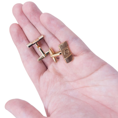 Vintage Dior Embossed Cufflinks