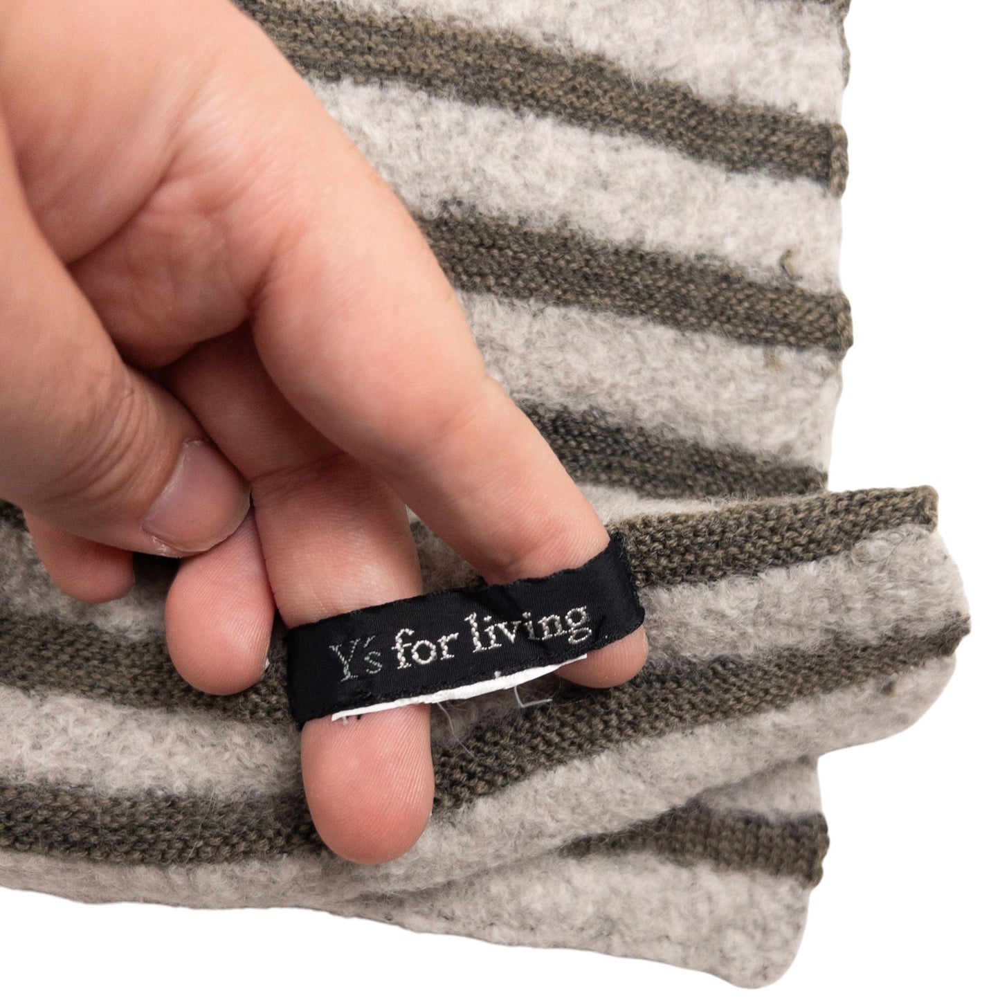 Vintage Yohji Yamamoto Striped Knit Scarf