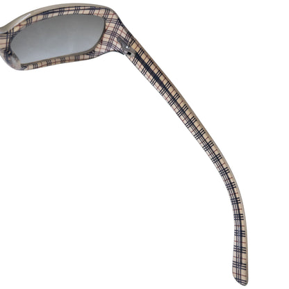 Vintage 2000s Burberry Nova Check Sunglasses | O/S, Beige, Black, Red