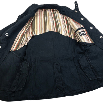 Vintage PPFM Belted Button Up Jacket Size M
