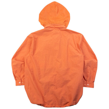 Vintage 90s YSL Yves Saint Laurent Zip Up Jacket Size M | Medium, Orange