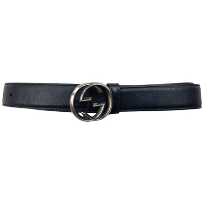 Vintage Gucci Leather Belt Size W40
