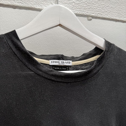00’s Stone Island Logo T-shirt (L) | Large, Black