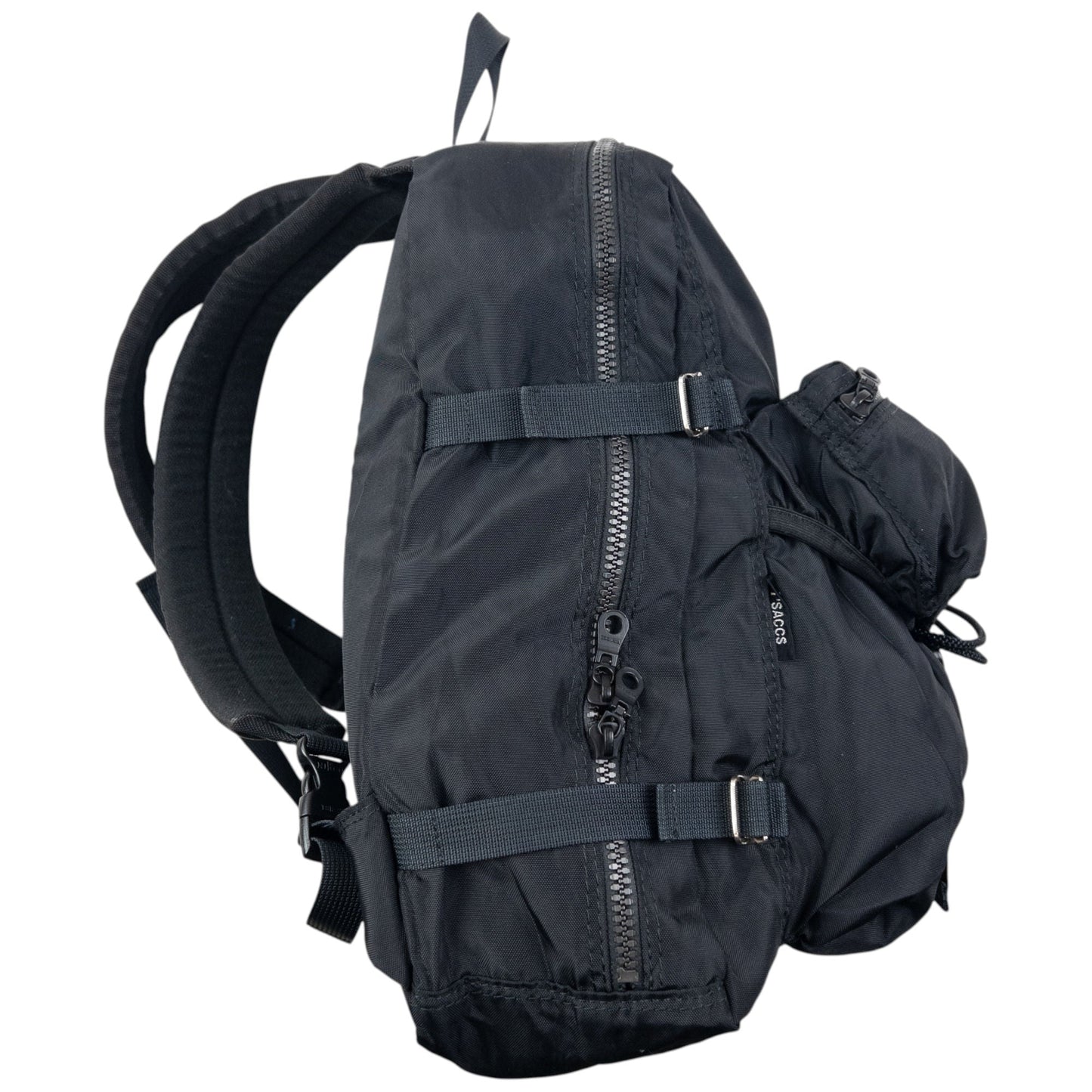 Vintage 90s Y'Saccs By Yohji Yamamoto Cargo Backpack | O/S, Black